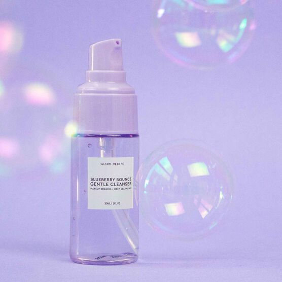 MINI GEL DE LIMPEZA FACIAL SUAVE GLOW RECIPE BLUEBERRY BOUNCE