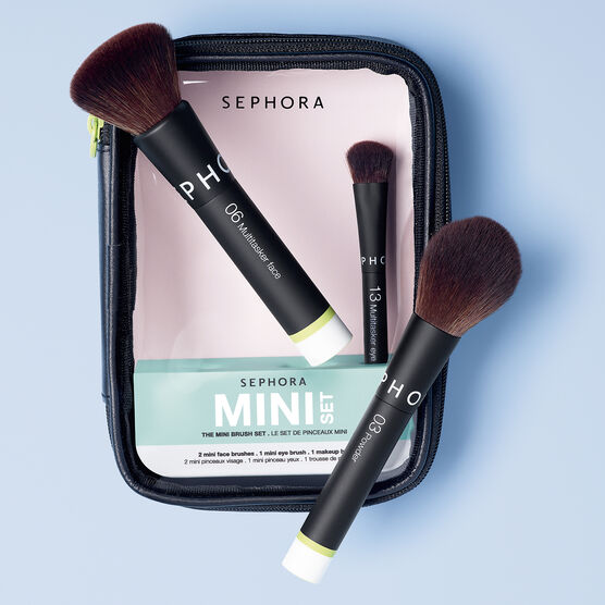 MINI KIT DE PINCÉIS ROSTO E OLHOS SEPHORA COLLECTION ESSENTIAL SET