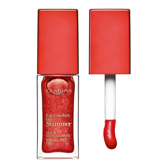 Lip Comfort Oil Shimmer 07 Red, da Clarins