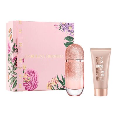 Kit Coffret Carolina Herrera 212 VIP Rosé Elixir Feminino Eau de Parfum