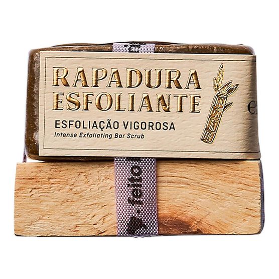 ESFOLIANTE RAPADURA FEITO BRASIL ESFOLIAÇÃO VIGOROSA