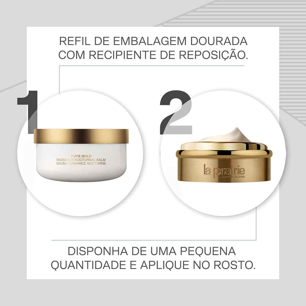 Bálsamo Facial Noturno Pure Gold Nocturnal Balm Refil | Sephora