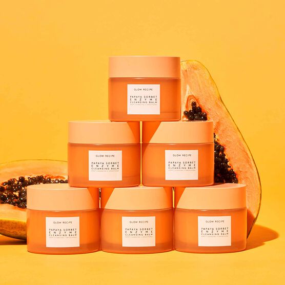 BALM DE LIMPEZA ENZIMÁTICA GLOW RECIPE PAPAYA SORBET