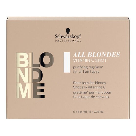 Sachê Capilar de Vitamina C Schwarzkopf Blonde Me para Todos os Loiros