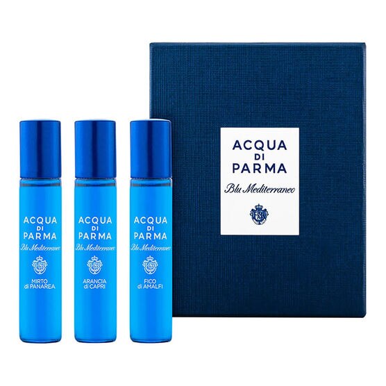 Kit Coffret Acqua Di Parma Blu Mediterraneo Unissex Eau De Toilette Discovery Set Acqua Di Parma Kit Coffret Acqua Di Parma Blu Mediterraneo Unissex Eau De Toilette Discovery Set R 579 00 Ou 10x De R 57 90 579 Pontos No Beauty Club Aproveite