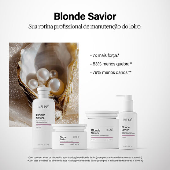 M&aacute;scara Matizadora para Loiros Keune Care Blonde Savior