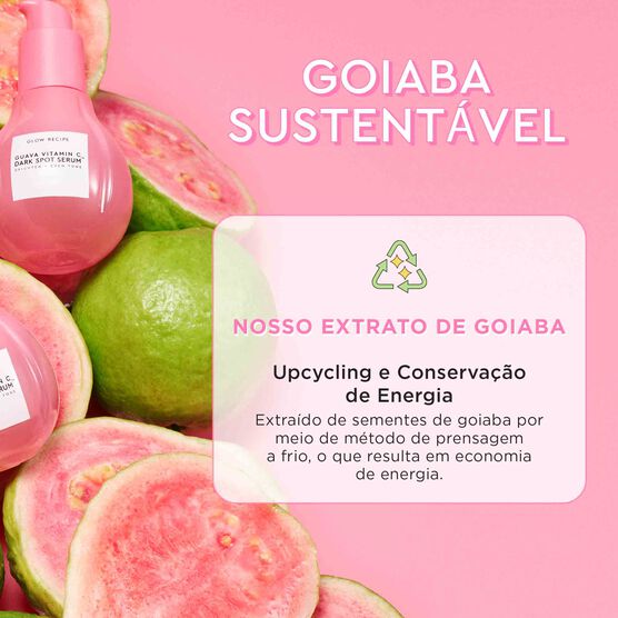 SÉRUM PARA MANCHAS COM VITAMINA C GLOW RECIPE GUAVA