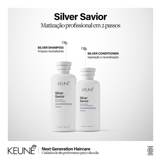 Condicionador Matizador Keune Care Silver Savior