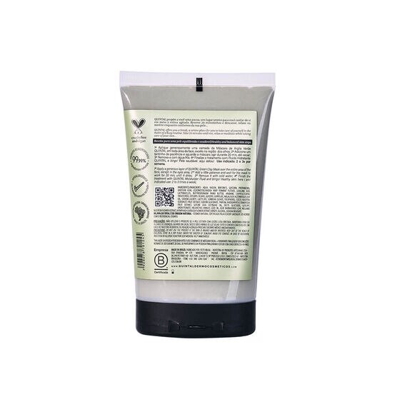 Máscara de Argila Verde Quintal Antiacne 2.0
