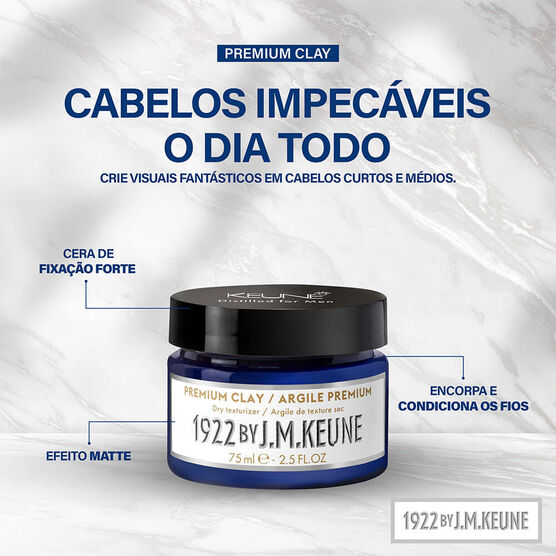 KEUNE      1922 PREMIUM  CLAY 75ML