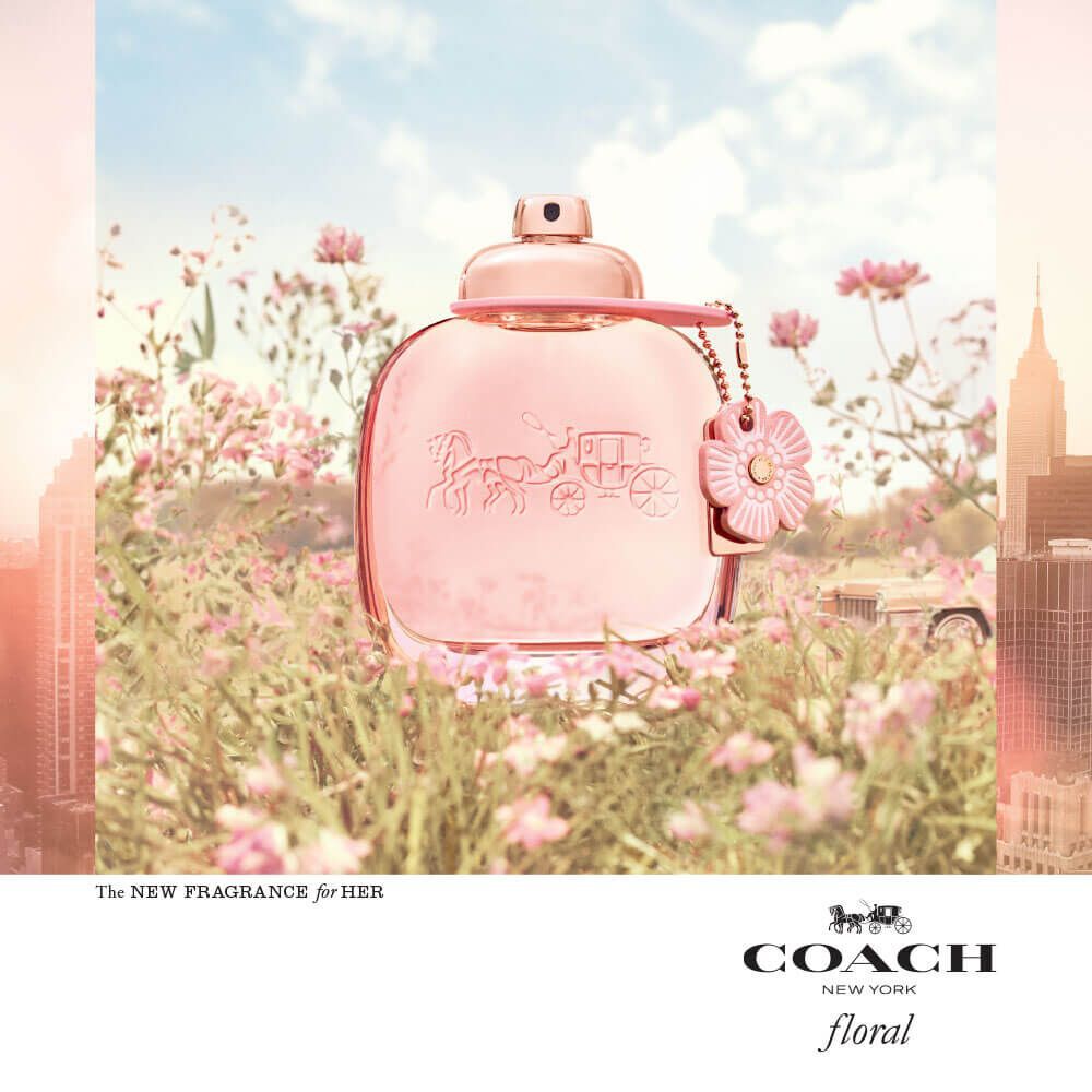 Coach floral sephora top