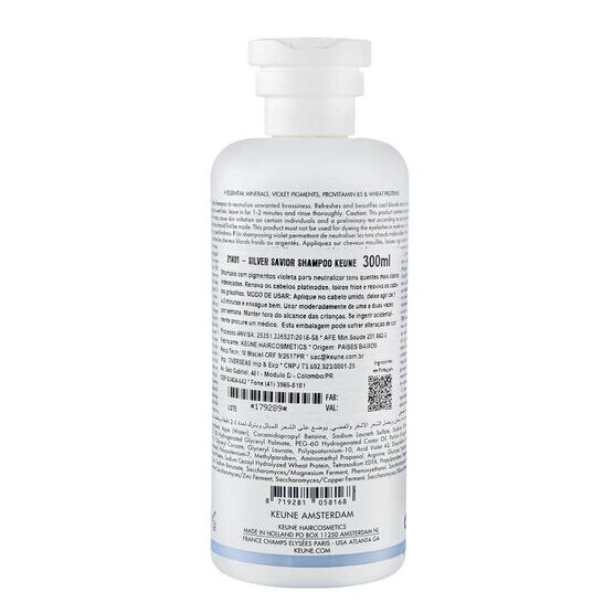 KEUNE      CARE SILVER   SHMP 300ML