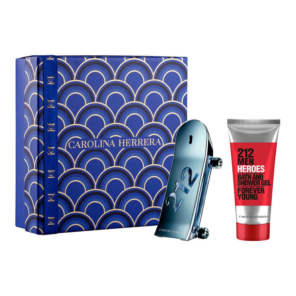 Kit Coffret Carolina Herrera 212 Men Heroes Masculino Eau de