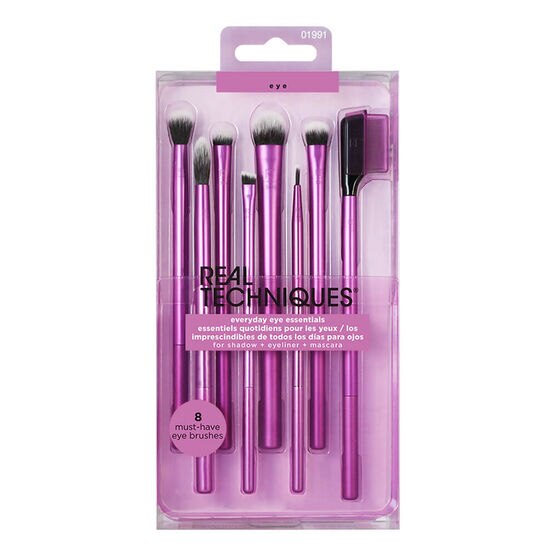 Kit De 8 Pinceis Real Techniques Eye Essentials Sephora