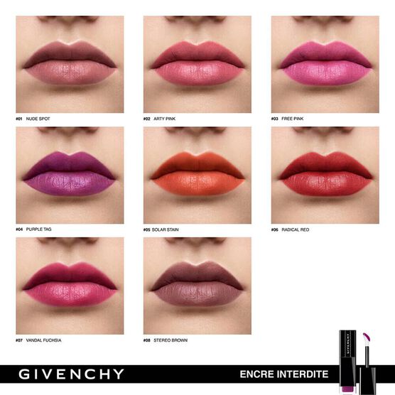 Batom Liquido Givenchy Encre Interdite Sephora
