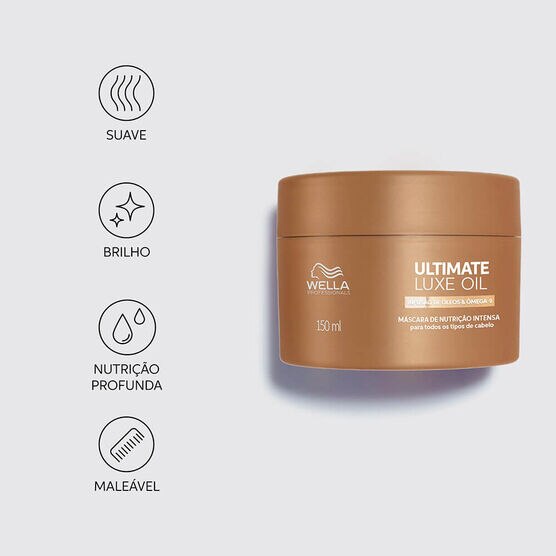 Máscara Capilar Wella Ultimate Luxe Oil