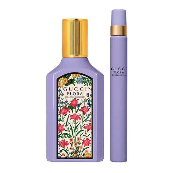 Kit Coffret Gucci Flora Gorgeous Magnolia Feminino Eau de Parfum