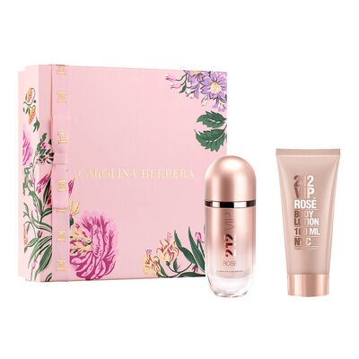 Kit Coffret Carolina Herrera 212 VIP Rosé Feminino Eau de Parfum