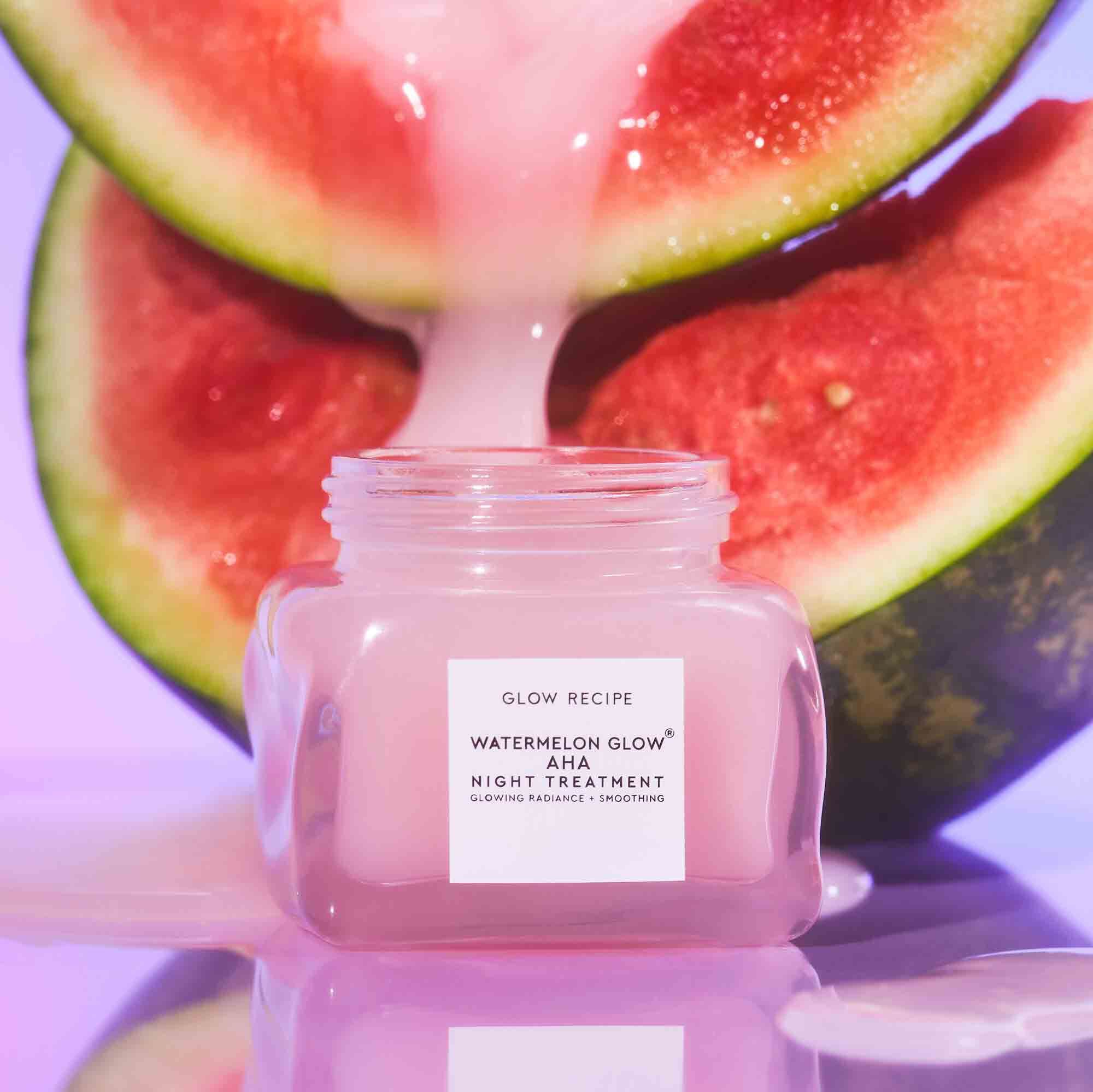 フェイスクリーム Glow Recipe Night Treatment 60ml Creme de Tratamento Noturno Glow Recipe Watermelon Glow - Sephora
