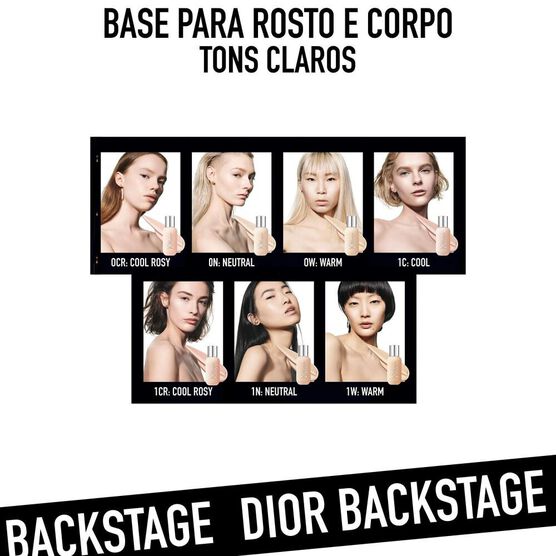 DIOR       BACKSTAGE     FOUN WARM