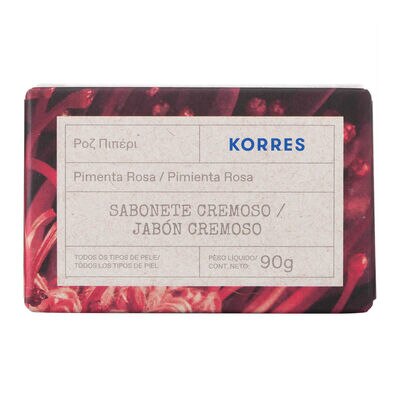 KORRES     PIMENTA ROSA  SOAP 90G