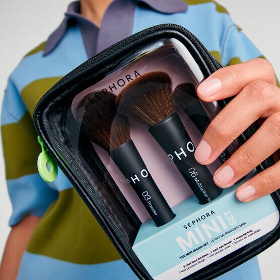 MINI KIT DE PINCÉIS ROSTO E OLHOS SEPHORA COLLECTION ESSENTIAL SET