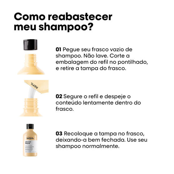 ABSOLUT REPAIR LP SE REP SHP 240ML REFIL