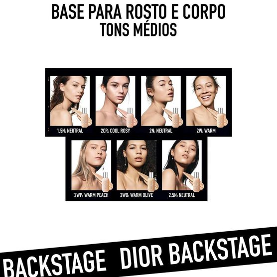 DIOR       BACKSTAGE     FOUN WARM