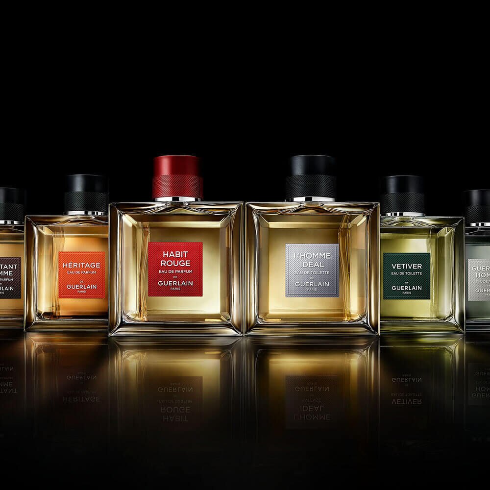 香水(男性用) Guerlain Habit Rouge Eau de Parfum Habit Rouge Guerlain Perfume Masculino Eau de Parfum - Época