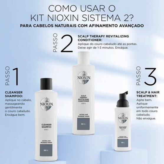 NIOXIN     SYSTEM 2      HAIR 300ML