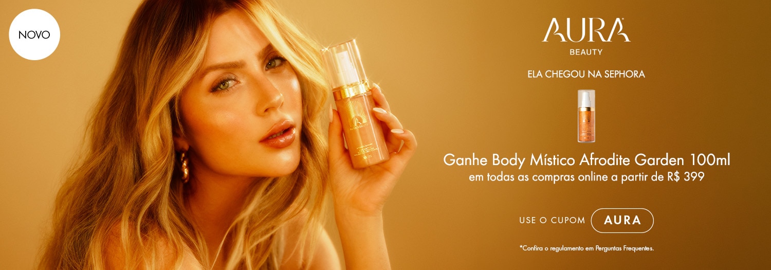 Aura Beauty - Ganhe full size a partir de R$ 399