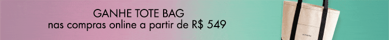 Novidades - Ganhe bolsa de lona