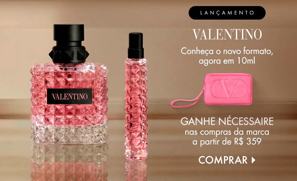 Valentino | Ganhe nécessaire nas compras da marca a partir de R$ 499