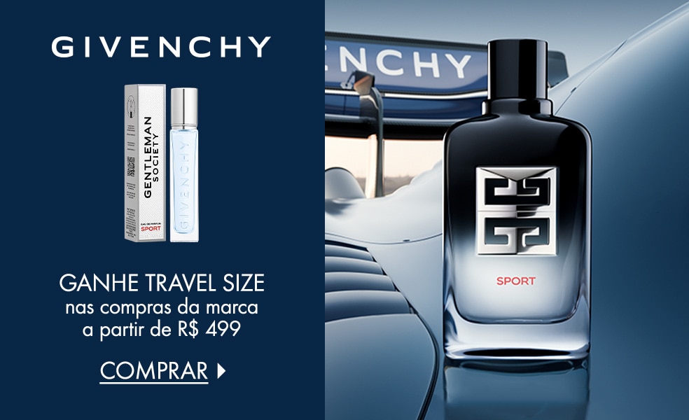 Givenchy | Ganhe travel size nas compras da marca a partir de R$ 499