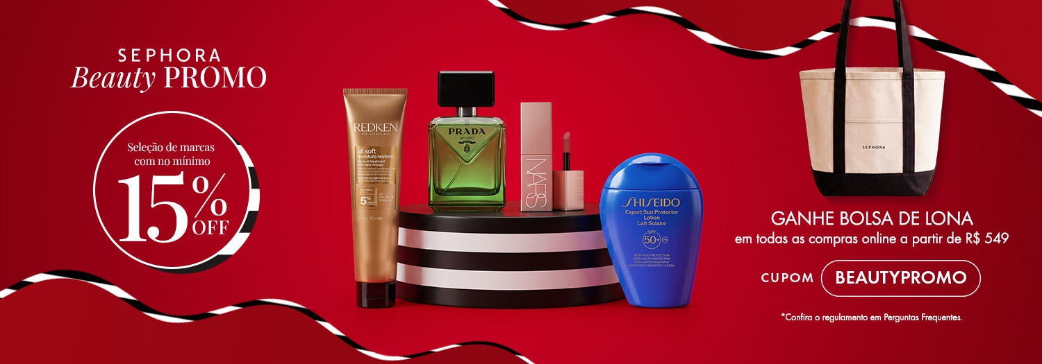 Beauty Promo - Ganhe bolsa de lona