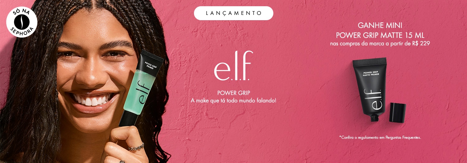 E.L.F. - Ganhe mini Power Grip Matte 15ml