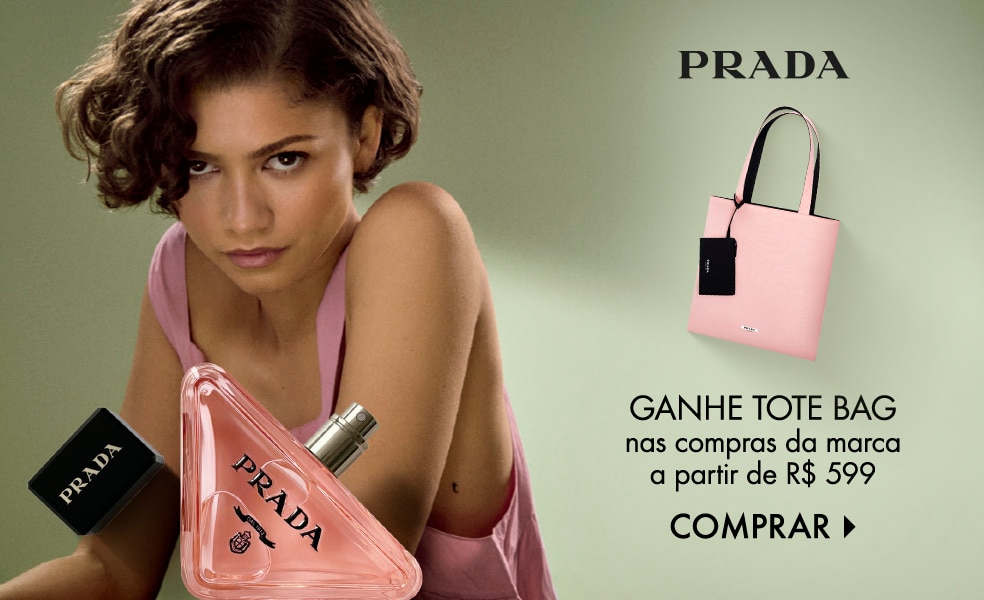 Prada | Ganhe tote bag nas compras da marca a partir de R$ 599