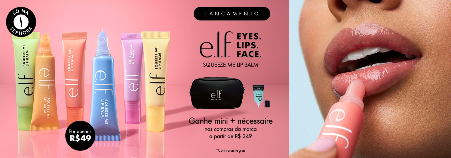 E.L.F. - Ganhe mini e nécessaire