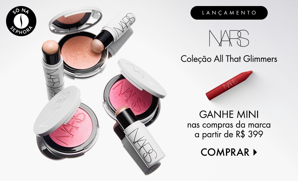NARS | Ganhe mini nas compras da marca a partir de R$ 399