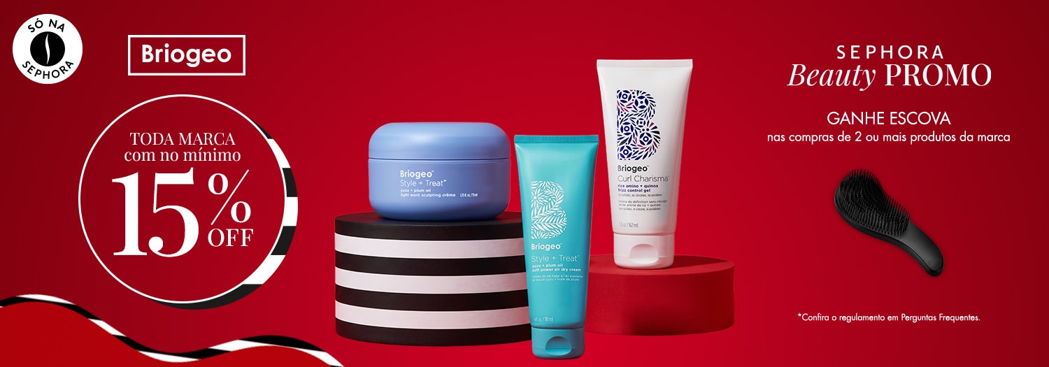 Briogeo - Ganhe escova em produtos da marca