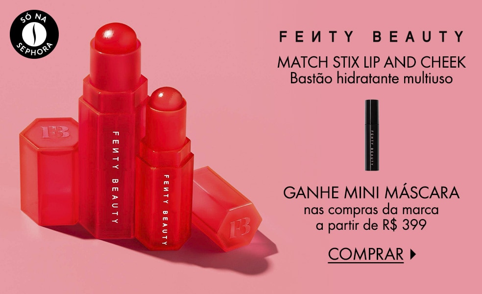 Fenty Beauty | Ganhe mini máscara nas compras da marca a partir de R$ 399