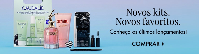 Novos kits. Novos favoritos. Conheça os últimos lançamentos!