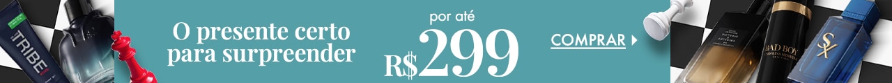 Presentes por até R$ 299