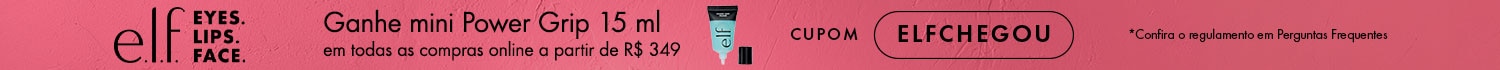 E.L.F - Ganhe Mini Power Grip 15ml