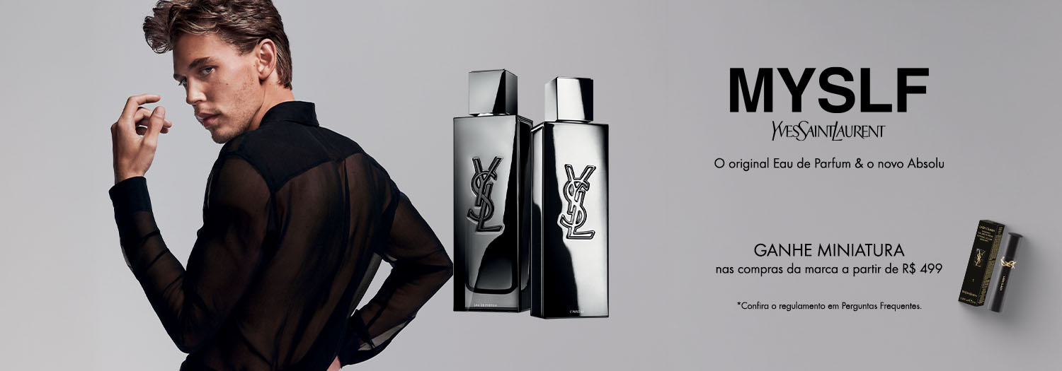 Yves Saint Laurent - Ganhe miniatura a partir de R$ 499