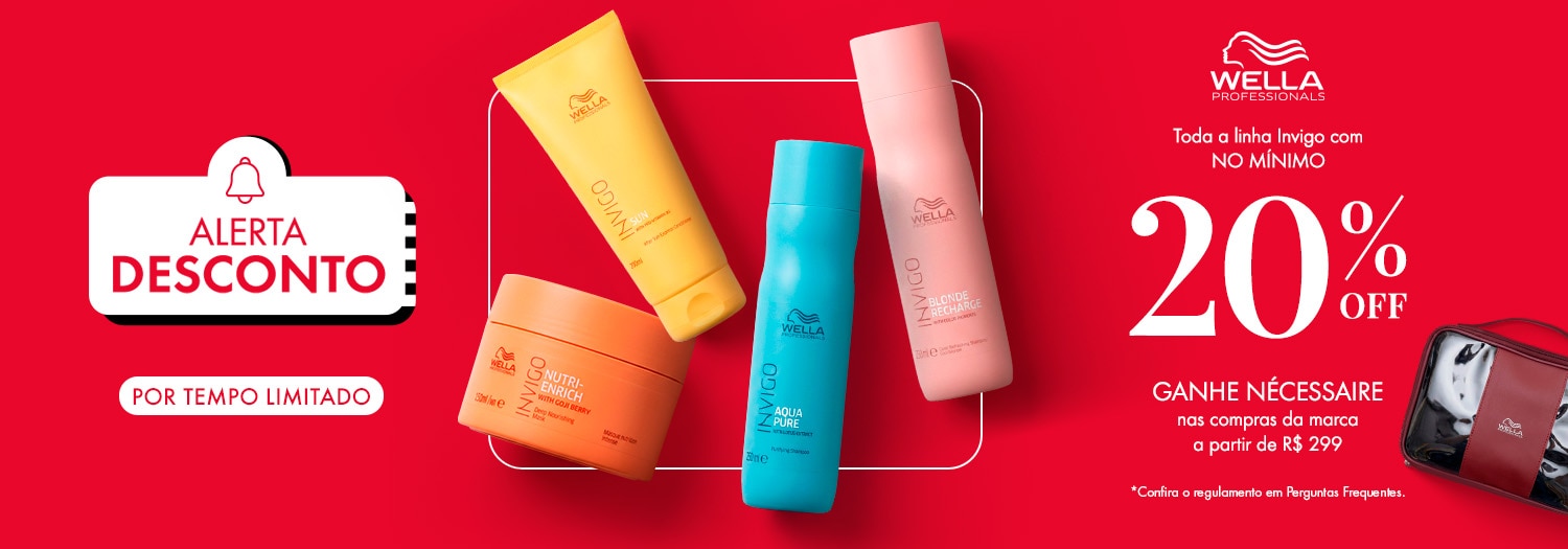 Wella Professionals - Nécessaire a partir de R$ 299