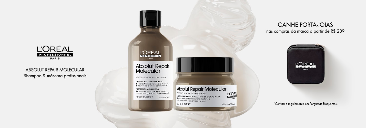 L'Oréal Professionnel - Porta-joias a partir de R$ 289
