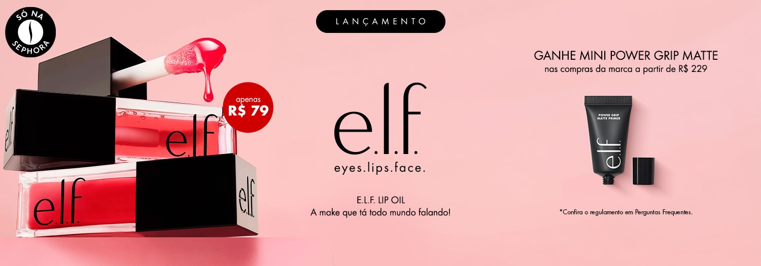E.L.F. - Ganhe mini Power Grip Matte