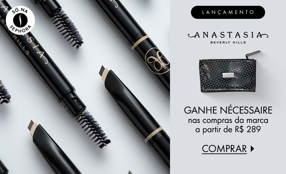 Anastasia Beverly Hills | Ganhe nécessaire nas compras da marca a partir de R$ 289