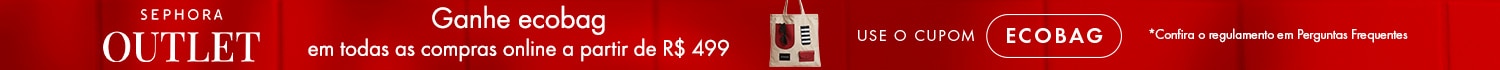Outlet - Ganhe ecobag